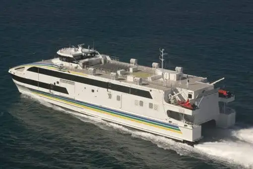 رو-رو جہاز فروخت کے لیے