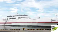 رو-رو جہاز فروخت کے لیے