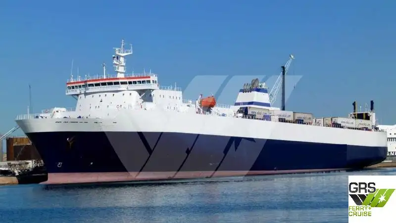رو-رو جہاز فروخت کے لیے